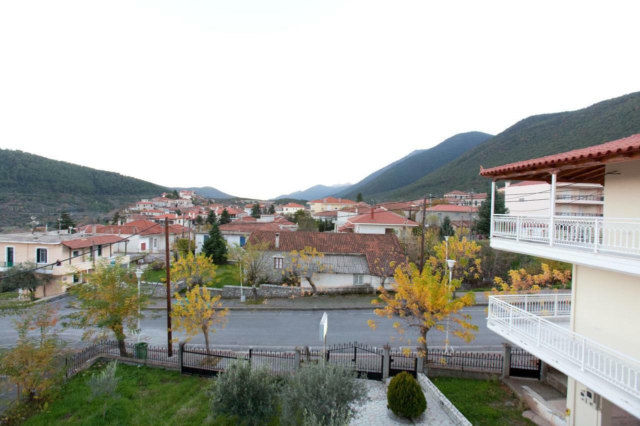 Villa Panorama Levídhion Buitenkant foto