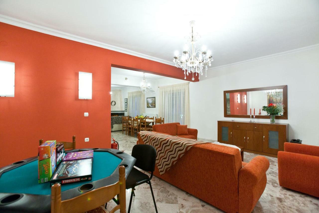 Villa Panorama Levídhion Buitenkant foto