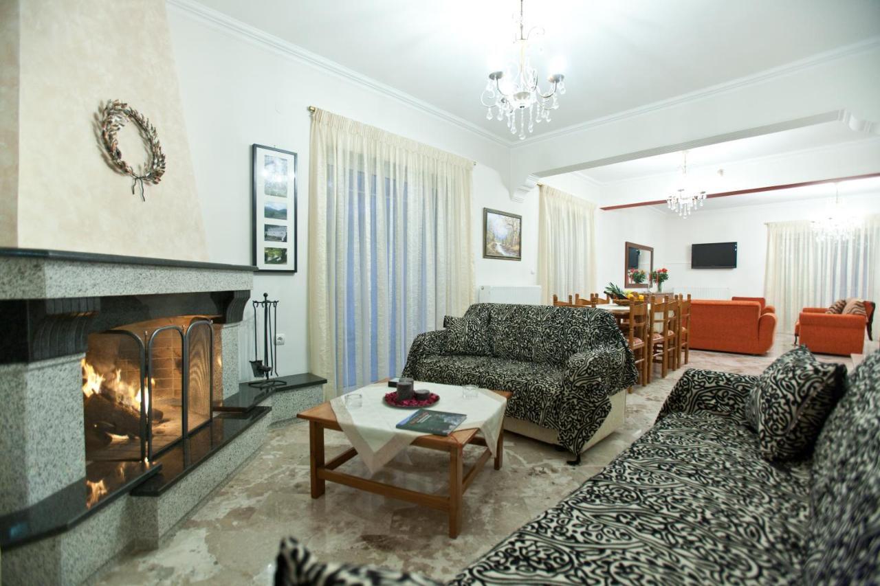 Villa Panorama Levídhion Buitenkant foto